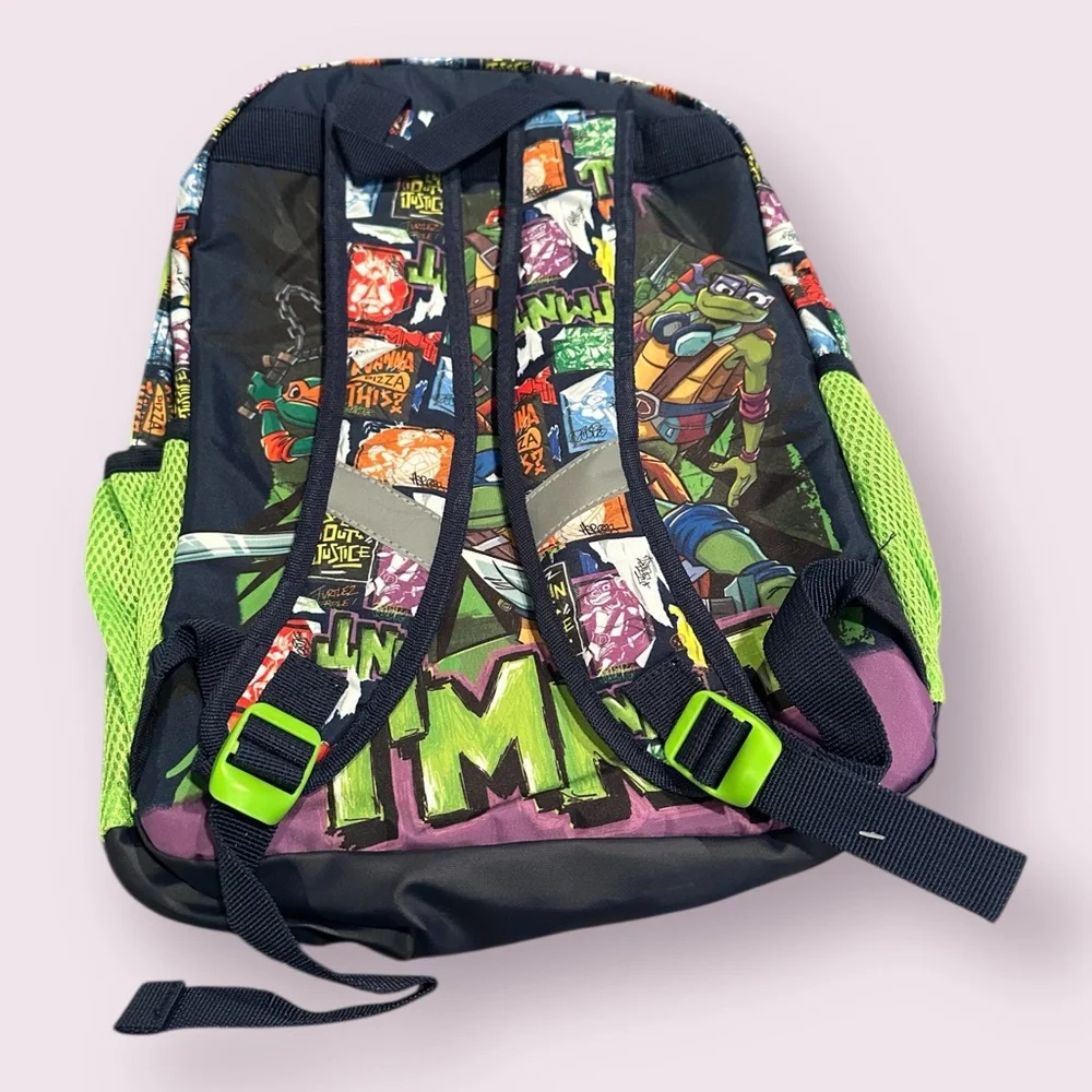 Kids Tales Of The Teenage Mutant Ninja Turtles 3D Glow In The Dark Backpack